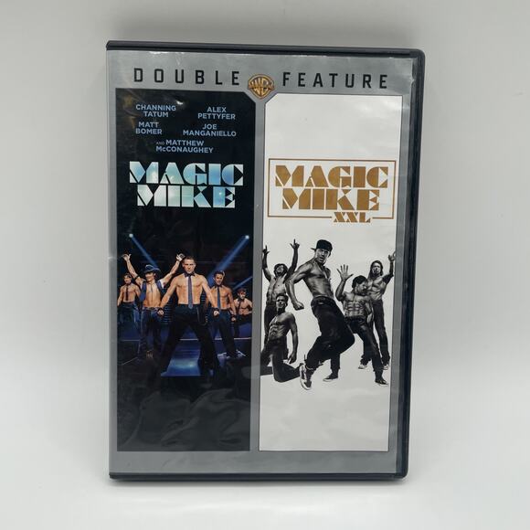 Magic Mike / Magic Mike Xxl (DVD) Channing Tatum Matthew McConaughey Matt Bomer - Picture 1 of 2